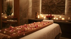 Aromatherapy massage enhancing mind-body connection and improving mental clarity